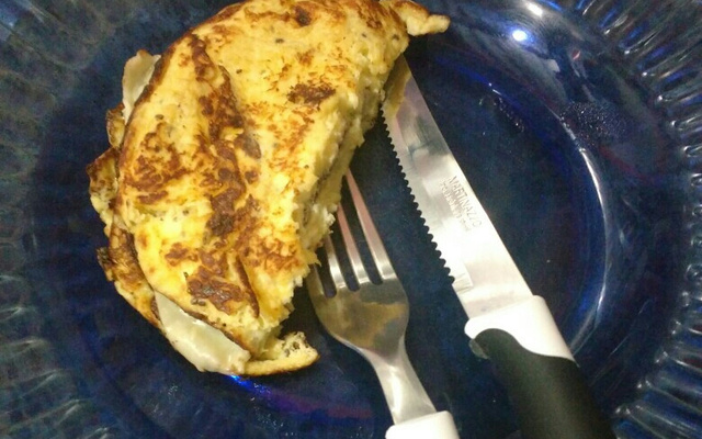 Omelete falso "requelete"