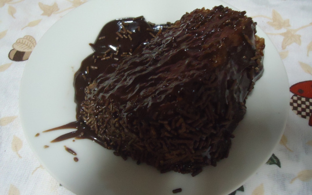 Bolo de chocolate da Lelê