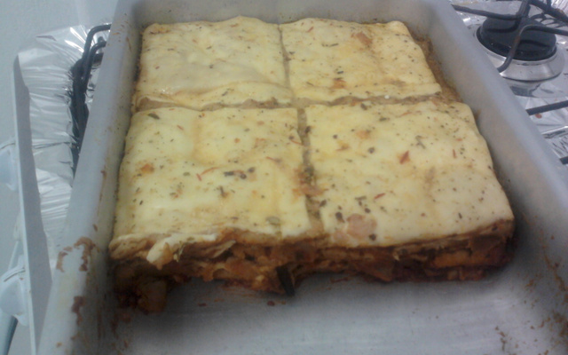 Torta de bolacha salgada