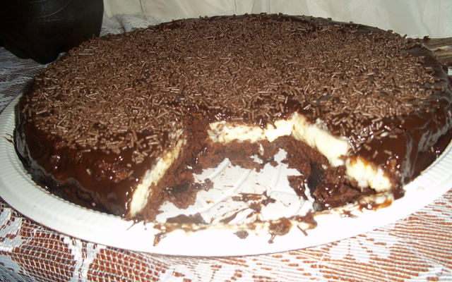Bolo bomba de chocolate