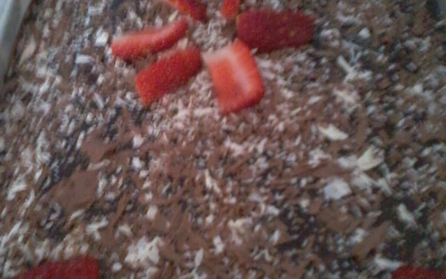 Bolo de chocolate de liquidificador