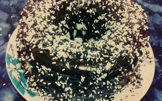 Bolo de chocolate de liqüidificador