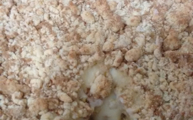 Bolo farofa de banana