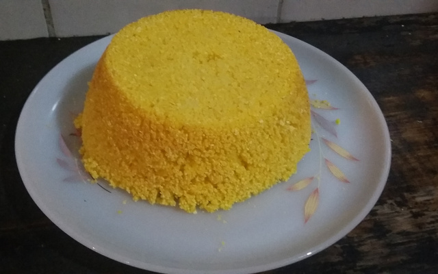 Cuscuz de milharina (nordestino)