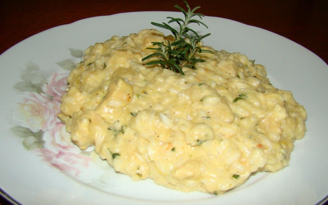 Risoto de Frango ao Curry