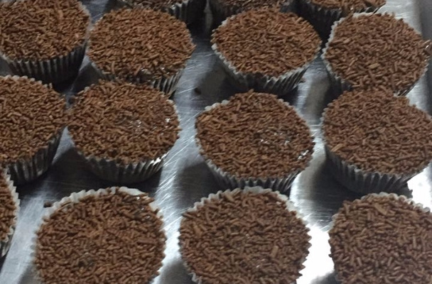 Cupcake de chocolate