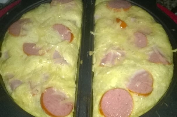 Torta rápida para omeleteira elétrica