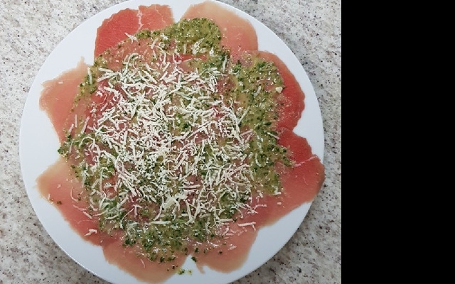 Molho para carpaccio sem mostarda