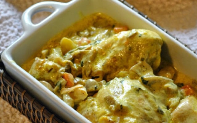 Poulet à la creme