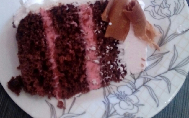 Bolo mousse de morango