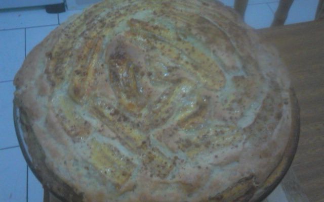 Bolo de banana fofinho