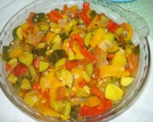 Antepasto de abobrinha