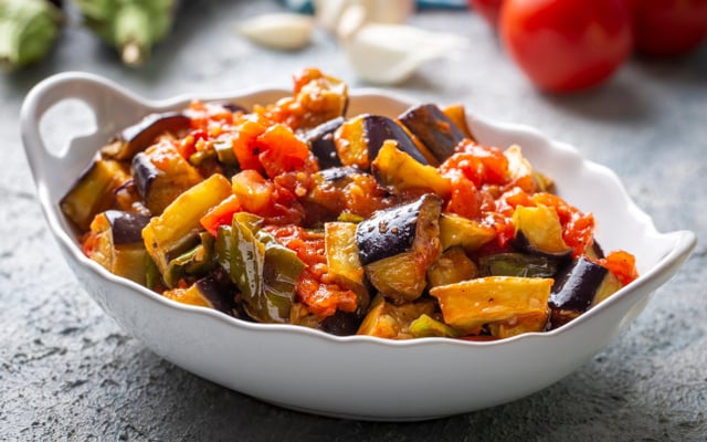 Berinjela refogada simples