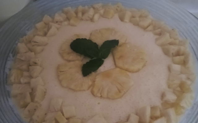 Mousses de suco em pó