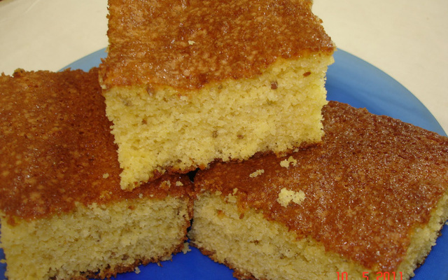 Broa de fubá de liquidificador