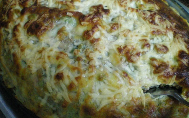 Arroz de forno com bananas