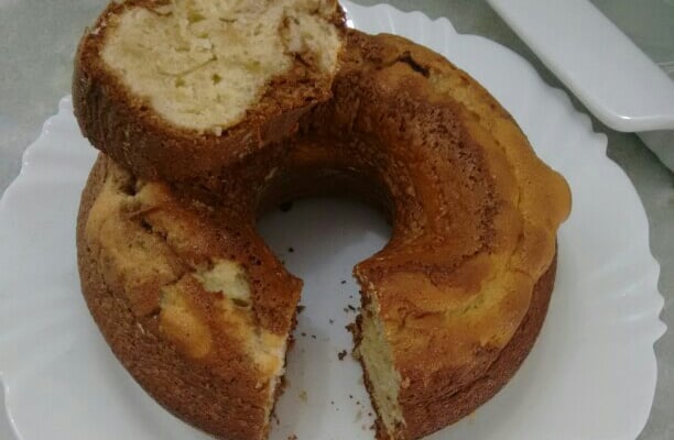 Bolo fofo de liquidificador