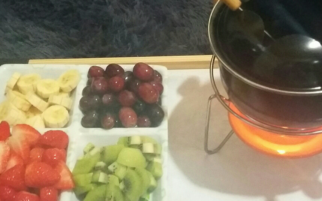 Fondue de chocolate