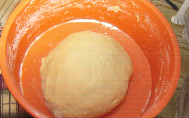 Nozinhos de massa de pão doce