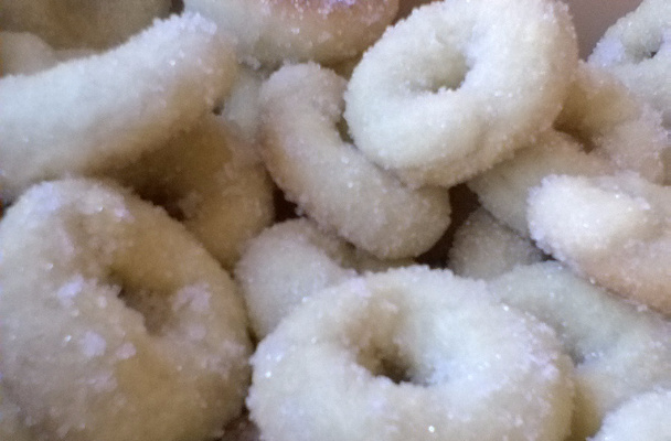 Rosquinha de pinga da vó Joana