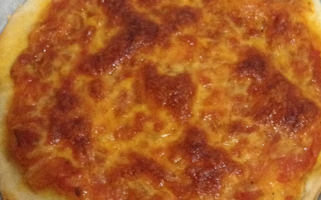 Massa de pizza italiana deliciosa