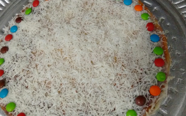 Bolo de coco recheio de coco