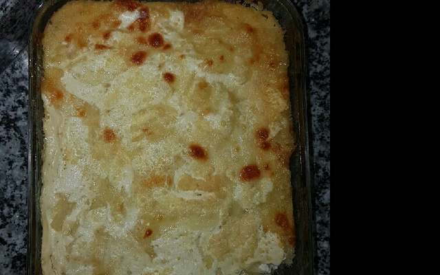 Escondidinho de batata com carne seca