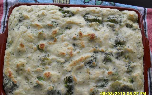 Souflé de brócolis