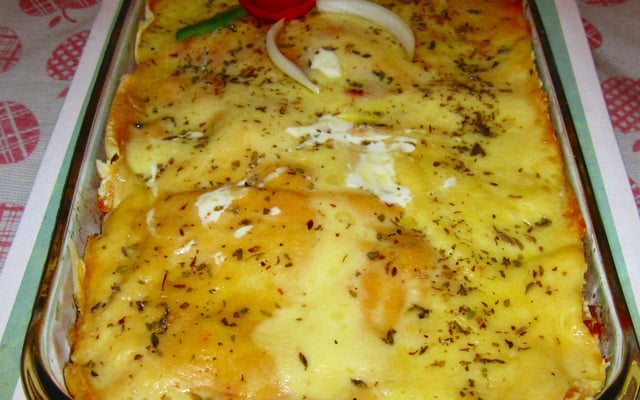 Lasanha de panqueca