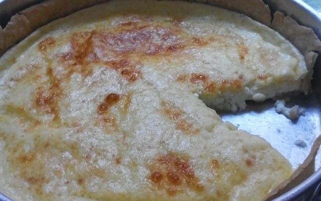 Torta de queijo minas