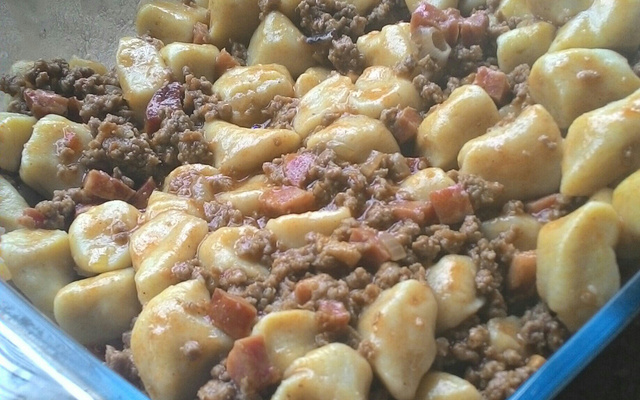 Nhoque de batata doce da minha Nona