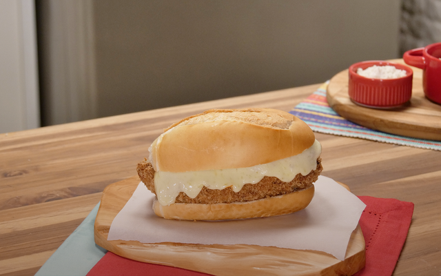 Sanduíche de parmegiana