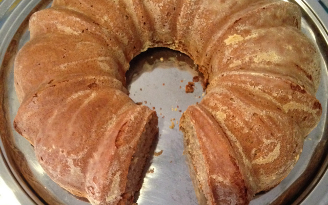 Bolo de banana sem açúcar