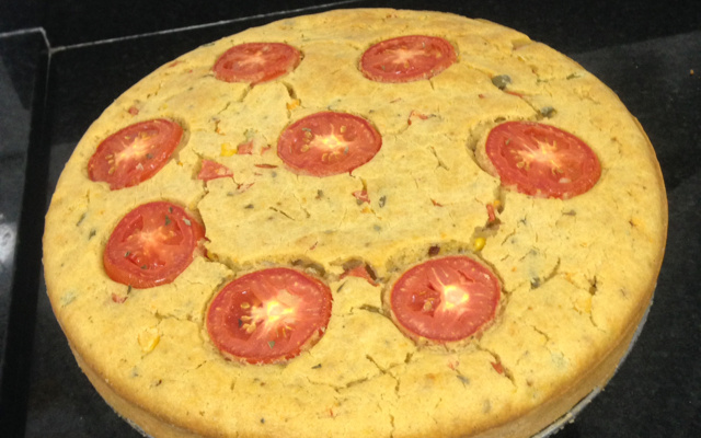 Torta de liquidifiquador de frango