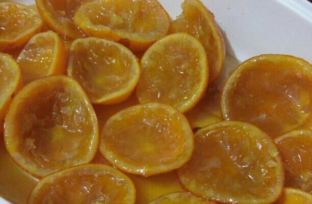 Doce de laranja pera