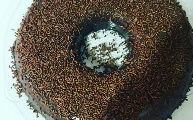 Brigadeirão de microondas