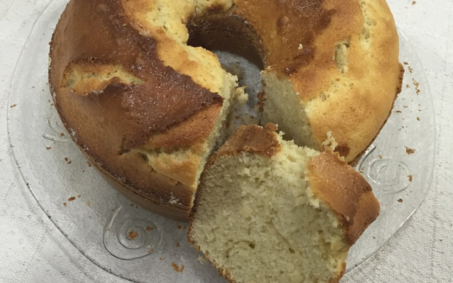 Bolo de farinha de trigo