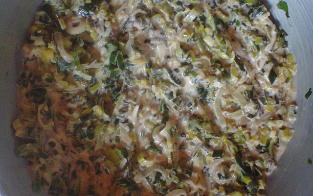 Salada de alho-poró