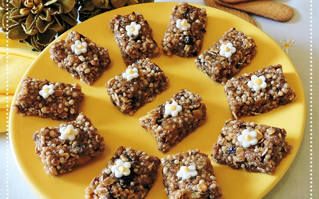 Barrinhas de cereais e biscoito: ótima sugestão para o lanche da tarde