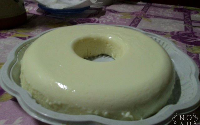 Flan de limão