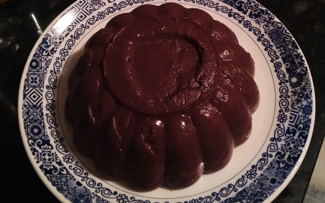 Manjar de chocolate simples