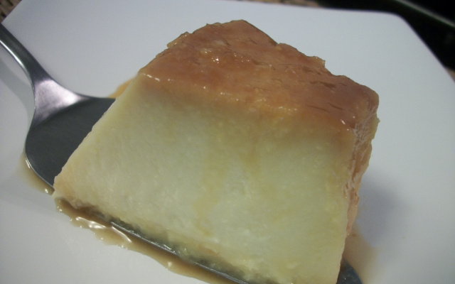 Pudim de milho verde