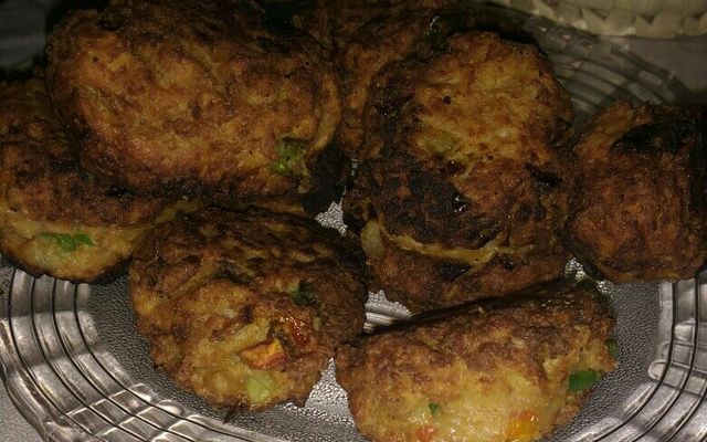 Bolinho de carne de soja