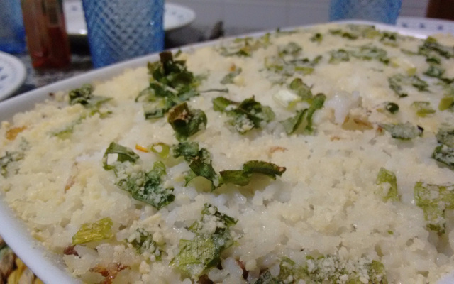 Arroz ao forno da PatE
