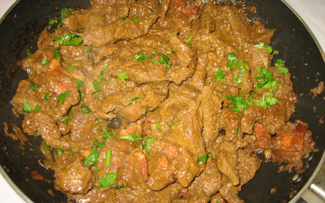 Iscas de fígado deliciosa