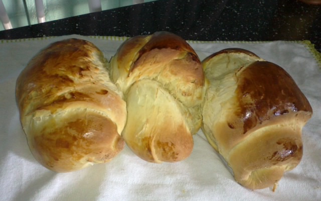 Pão caseiro da Dinda