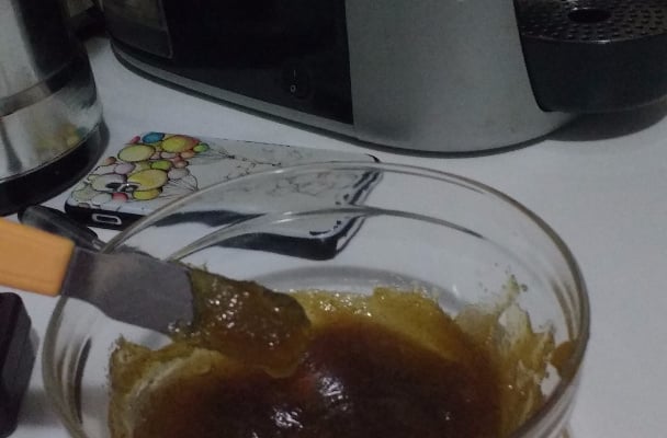 Geleia da casca do abacaxi