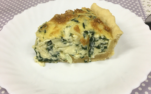 Quiche de espinafre