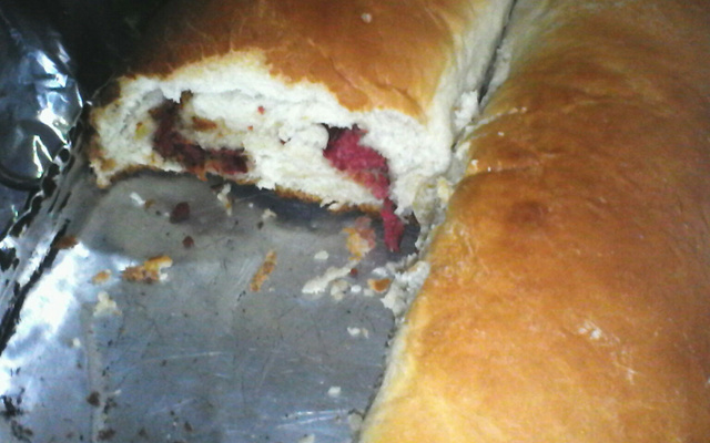 Pão caseiro sem ovos