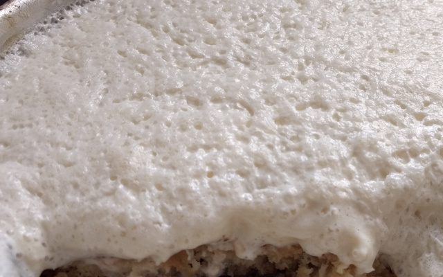 Bolo gelado de abacaxi